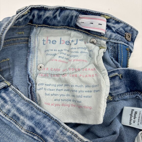 Gymboree Super Skinny jeans with  colorful pom-pom decorations - Girls Sz 6 - Picture 7 of 9